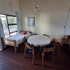 Dining area, day bed